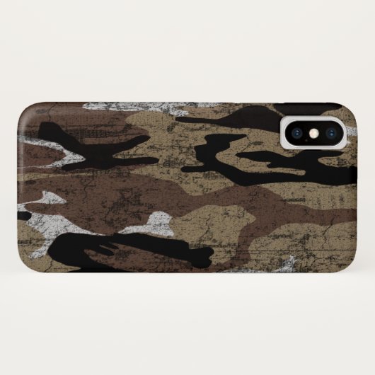 Geschaafd Woestijn Camo Case-Mate iPhone Case (Achterkant (horizontaal))