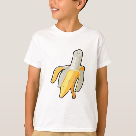 geschaafde banaan t-shirt (Voorkant)