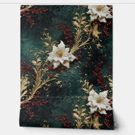 Geschaduwd Kerstballet Botanisch Behang