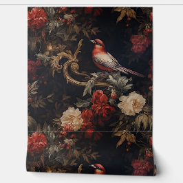 Geschaduwd Kerstballet Botanisch Behang