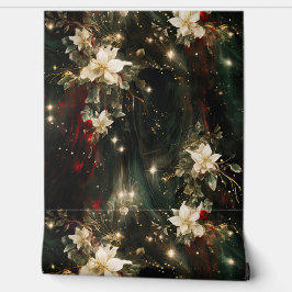 Geschaduwd Kerstballet Botanisch Behang