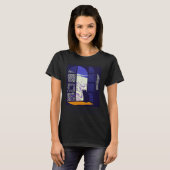 Geschaduwde Kat T-shirt (Voorkant volledig)