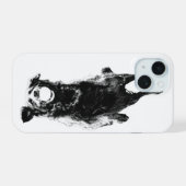 Geschaduwde speel focus iPhone 15 case (Achterkant horizontaal)