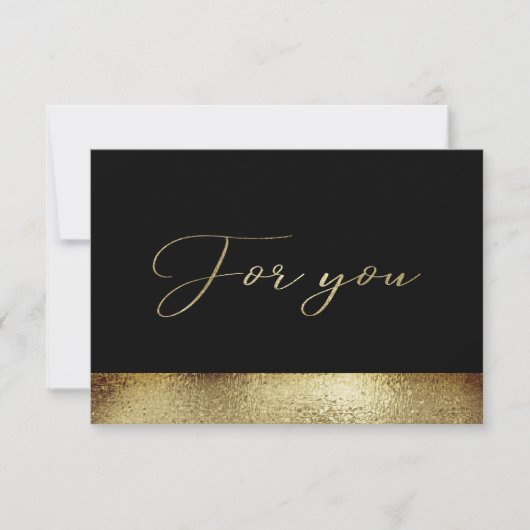 GESCHÄFTSGESCHENKZERTIFIKAT | Modern Gold (Voorkant)