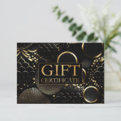 GESCHÄFTSKONTROLLBESCHEINIGUNG | Modern | Floral | (Staand voorkant)