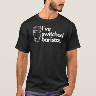 Geschakelde Baristas Grafische Koffie 2 T-shirt