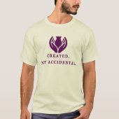 Geschapen. Niet Toevallig. T-shirt (Voorkant)