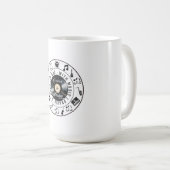 Geschapen om te aanbidden koffiemok (Voorkant rechts)