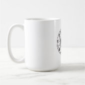 Geschapen om te aanbidden koffiemok (Links)