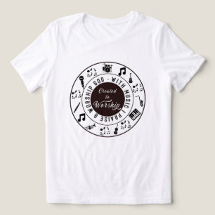 Geschapen om te aanbidden  Tri-Blend shirt
