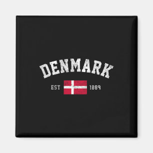 Geschat 1889 Deense Vlag Onafhankelijkheidsdag Magneet