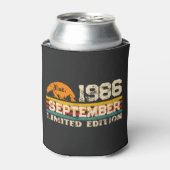 Geschat september 1986 beperkte editie op maat blikjeskoeler (Blikje Voorkant)