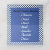 Geschatte drukkerij plaatskaartje (Binnenkant ongevouwen)