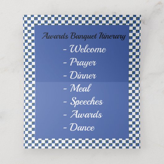 Geschatte drukkerij plaatskaartje (Binnenkant ongevouwen)