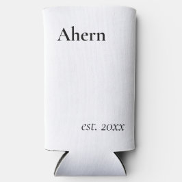 Geschatte pasgetrouwden seltzer blikjeskoeler