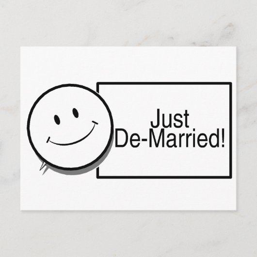 gescheiden briefkaart (Voorkant)