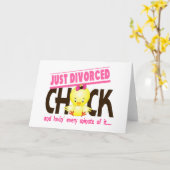 Gescheiden enkel Kuiken Kaart (Gele Bloem)