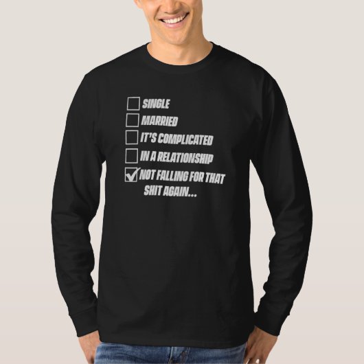 gescheiden ex man echtgenote echtscheiding partij  t-shirt (Voorkant)