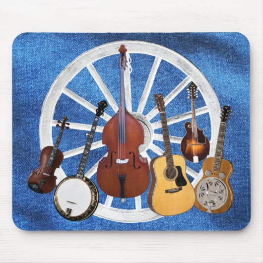GESCHEIDEN INSTRUMENTEN-MOUSEPAD MUISMAT (Voorkant)