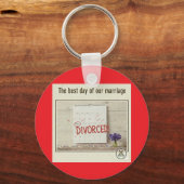 Gescheiden! Let's Celebrate! Sleutelhanger (Voorkant)