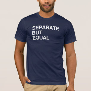 GESCHEIDEN MAAR GELIJK T-SHIRT