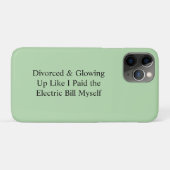 Gescheiden & Opgeknapt Als Of Ik de Elektriciteits Case-Mate iPhone Case (Achterkant (horizontaal))
