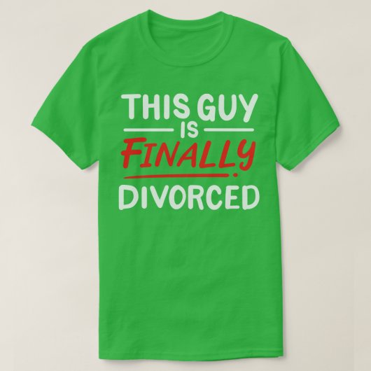 gescheiden t-shirt (Design voorkant)