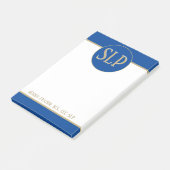 Geschenk! Gepersonaliseerd de sprekerspatholoog he Post-it® Notes (Schuin)