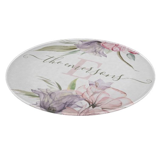 Geschenk gesneden bloemen snijplank (Hoek)