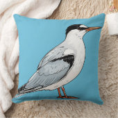 Geschenk met afbeelding van een visdiefje, geïnspi kussen (Deken)