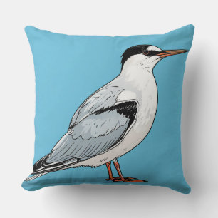 Geschenk met afbeelding van een visdiefje, geïnspi kussen