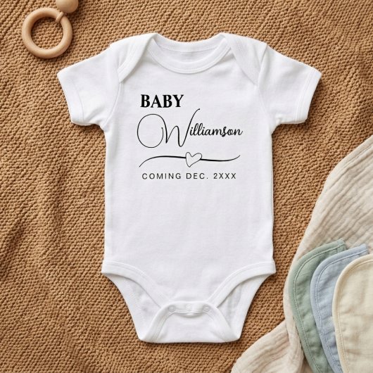 Geschenk met eigen naam - Verwachting van een verr Romper