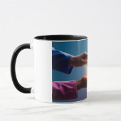 Geschenk van Genezing: "Handen van Genezing" Mok (Links)