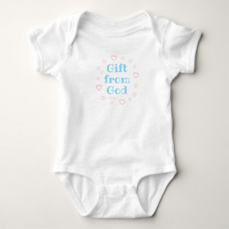 Geschenk van God, Religieus Baby Geschenk, Jongens Romper