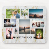 Geschenk van Liefde BESTE TIJD OOIT Gepersonalisee Muismat (Voorkant)