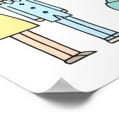 Geschenk van liefde dat levens verbindt. poster (Hoek)