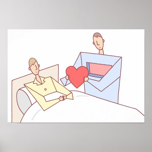 Geschenk van liefde. Harttransplantatie. Poster (Voorkant)