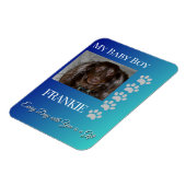 Geschenk van Pootafdrukken Magneet (Linkerzijde)