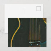 Geschenk voor bassist briefkaart (Voorkant / Achterkant)