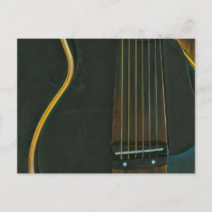 Geschenk voor bassist briefkaart