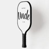 Geschenk voor bevordering tot oom zwangerschapsaan pickleball paddle (Links)