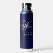 Geschenk voor de getuige van de bruidegom Elegant Waterfles (Links)