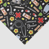 Geschenk voor een arts tissuepapier (Detail)