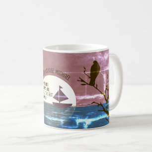 Geschenk voor een goede reis Gepersonaliseerd Zeil Koffiemok