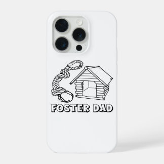 Geschenk voor Foster Dog Dad Dierenreddingsvrijwil iPhone 15 Pro Case