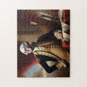 Geschenk voor George Washington-patriottische gesc Legpuzzel (Verticaal)