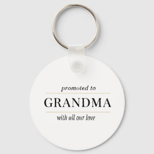 Geschenk voor gepromoveerde oma sleutelhanger