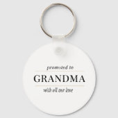 Geschenk voor gepromoveerde oma sleutelhanger (Achterkant)