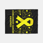 Geschenk voor Maand van de bewustwording van kanke Fleece Deken (Voorkant (Horizontaal))