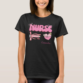 Geschenk voor naam toekomstige verpleegkundige stu t-shirt